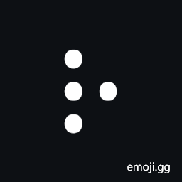 Braille Pattern Dots-1235 Symbol