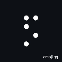 Braille Pattern Dots-12467 Symbol