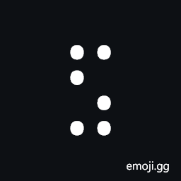 Braille Pattern Dots-124678 Symbol