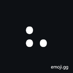 Braille Pattern Dots-125 Symbol