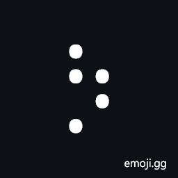 Braille Pattern Dots-12567 Symbol