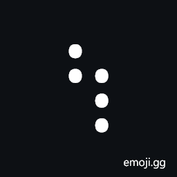 Braille Pattern Dots-12568 Symbol