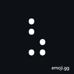 Braille Pattern Dots-12678 Symbol