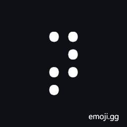 Braille Pattern Dots-134567 Symbol