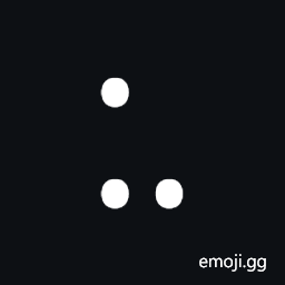 Braille Pattern Dots-136 Symbol