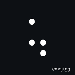 Braille Pattern Dots-1368 Symbol