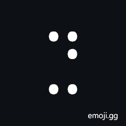 Braille Pattern Dots-14578 Symbol