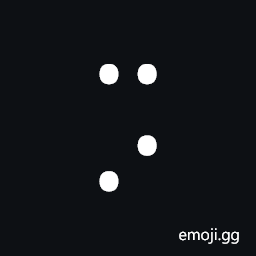 Braille Pattern Dots-1467 Symbol