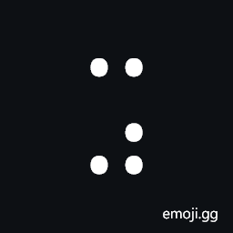 Braille Pattern Dots-14678 Symbol