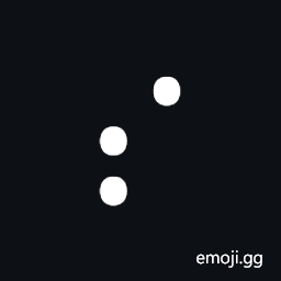 Braille Pattern Dots-234 Symbol