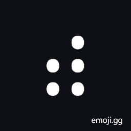 Braille Pattern Dots-23456 Symbol