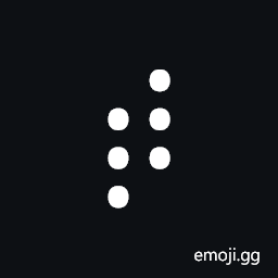 Braille Pattern Dots-234567 Symbol
