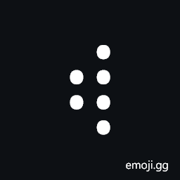 Braille Pattern Dots-234568 Symbol