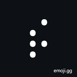 Braille Pattern Dots-23467 Symbol