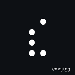 Braille Pattern Dots-23478 Symbol