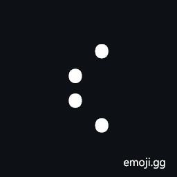 Braille Pattern Dots-2348 Symbol