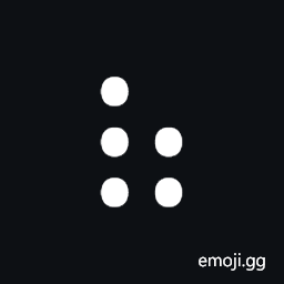 Braille Pattern Dots-23678 Symbol