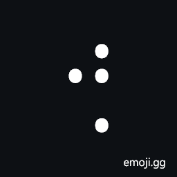 Braille Pattern Dots-2458 Symbol