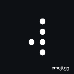 Braille Pattern Dots-34568 Symbol