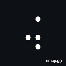 Braille Pattern Dots-3468 Symbol