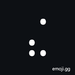 Braille Pattern Dots-3478 Symbol