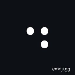 Braille Pattern Dots-368 Symbol