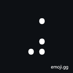 Braille Pattern Dots-4678 Symbol