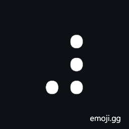 Braille Pattern Dots-5678 Symbol