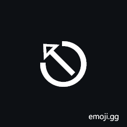 Broken Circle with Northwest Arrow Symbol