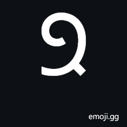 Canadian Syllabics Carrier Jjo Symbol