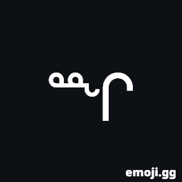 Canadian Syllabics Nngi Symbol