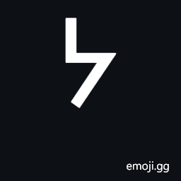 Canadian Syllabics Ya Symbol