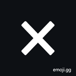 Cancellation X Symbol