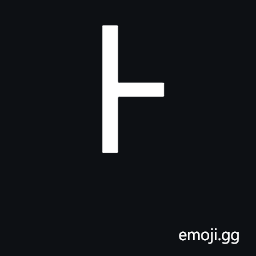 Cherokee Letter Ho Symbol