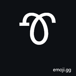 Cherokee Letter Tlu Symbol