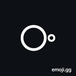 Circle with Small Circle To the Right Symbol