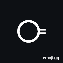 Circle with Two Horizontal Strokes To the Right Symbol