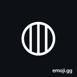 Circle with Vertical Fill Symbol