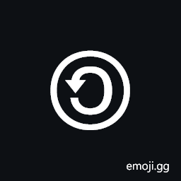 Circled Anticlockwise Arrow Symbol