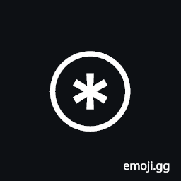 Circled Asterisk Operator Symbol