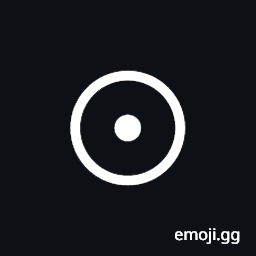 Circled Dot Operator Symbol
