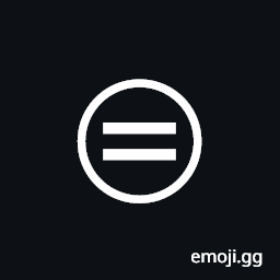 Circled Equals Symbol