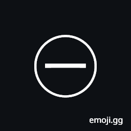 Circled Ideograph One Symbol