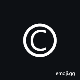 Circled Latin Capital Letter C Symbol