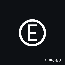 Circled Latin Capital Letter E Symbol