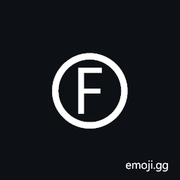 Circled Latin Capital Letter F Symbol