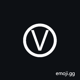 Circled Latin Capital Letter V Symbol