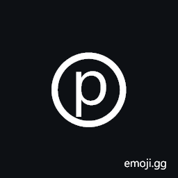 Circled Latin Small Letter P Symbol
