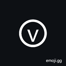 Circled Latin Small Letter V Symbol