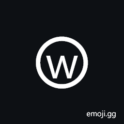 Circled Latin Small Letter W Symbol